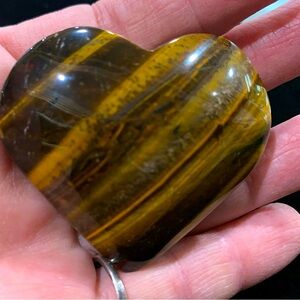 Tigers Eye Heart